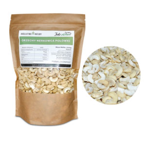 Orzechy Nerkowca Połówki 500g