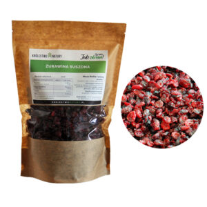 Żurawina Suszona Cięta 1000g
